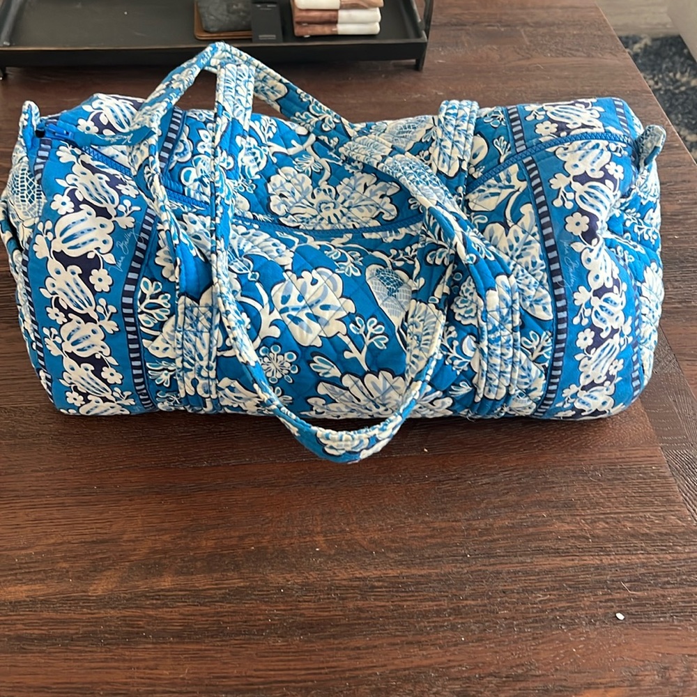 Vera Bradley Small Duffel - Blue Lagoon